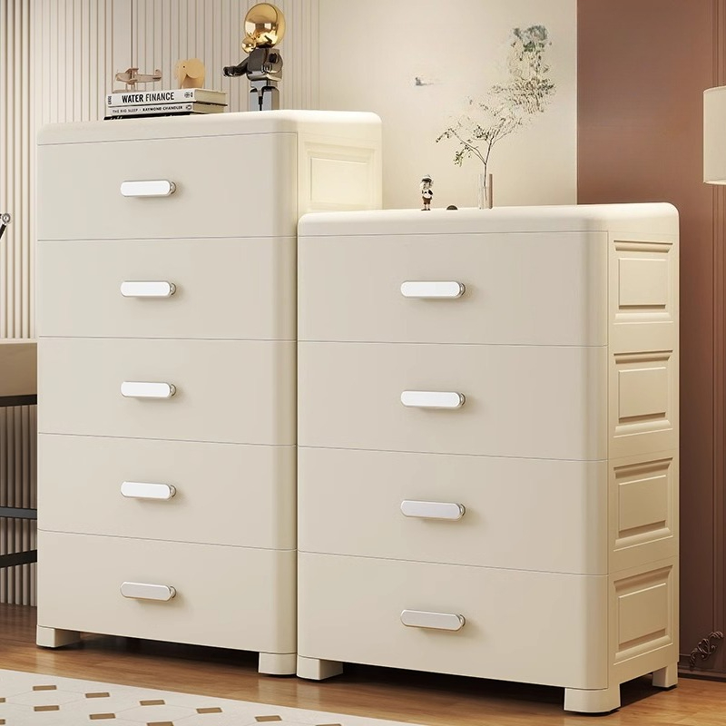 Baby Nursery Dresser - 5-Drawer Storage Box BPA-Free Plastic Organizer