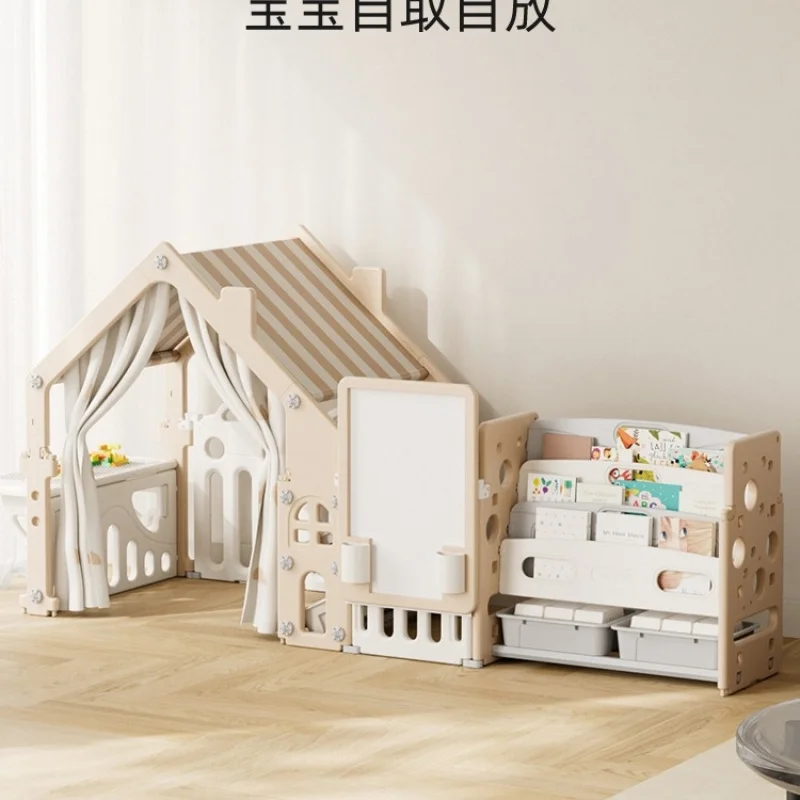 Baby Nursery Bookcase - Kids Toy Storage Rack Multi Tier