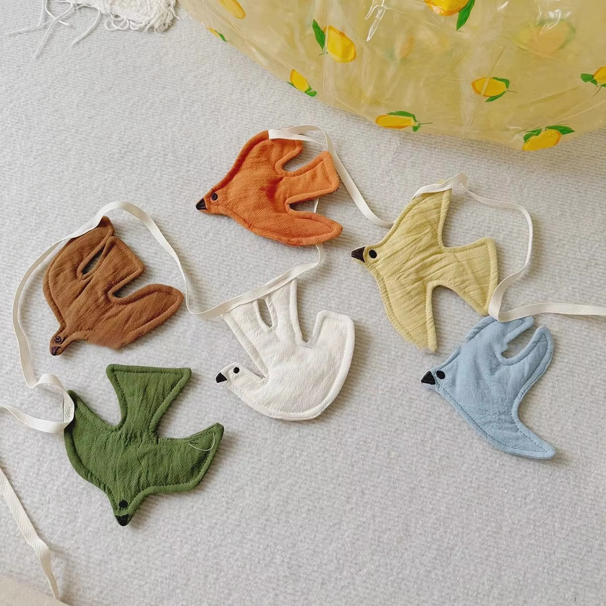 Baby Nursery Ideas - Kids Room Nursery Fabric Bunting Bird