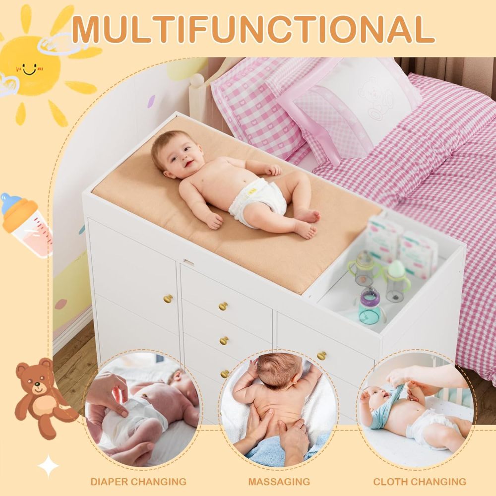 Baby Classic Nursery Dresser w - đánh giá và giá Baby Nursery Dresser