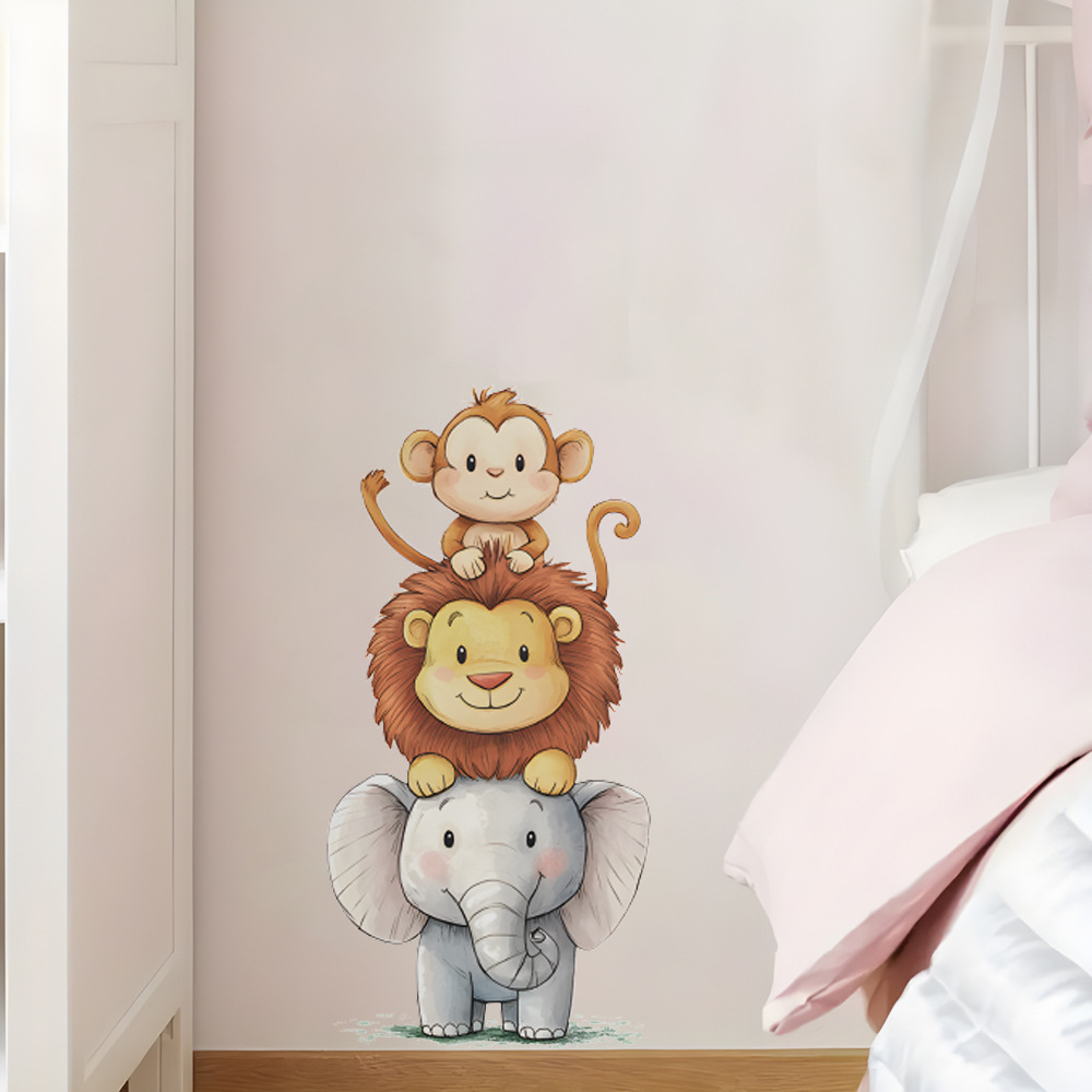 Cute Forest Animals Wall Stick - đánh giá và giá Animals Baby Nursery