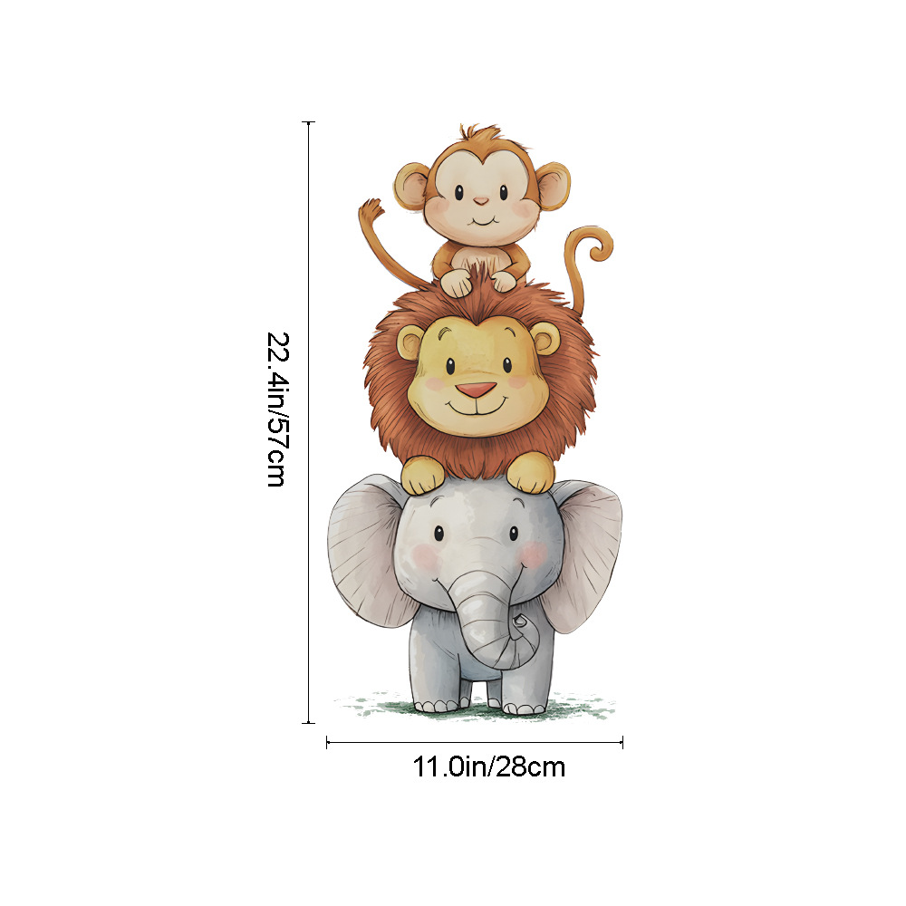 Cute Forest Animals Wall Stick - đánh giá và giá Animals Baby Nursery