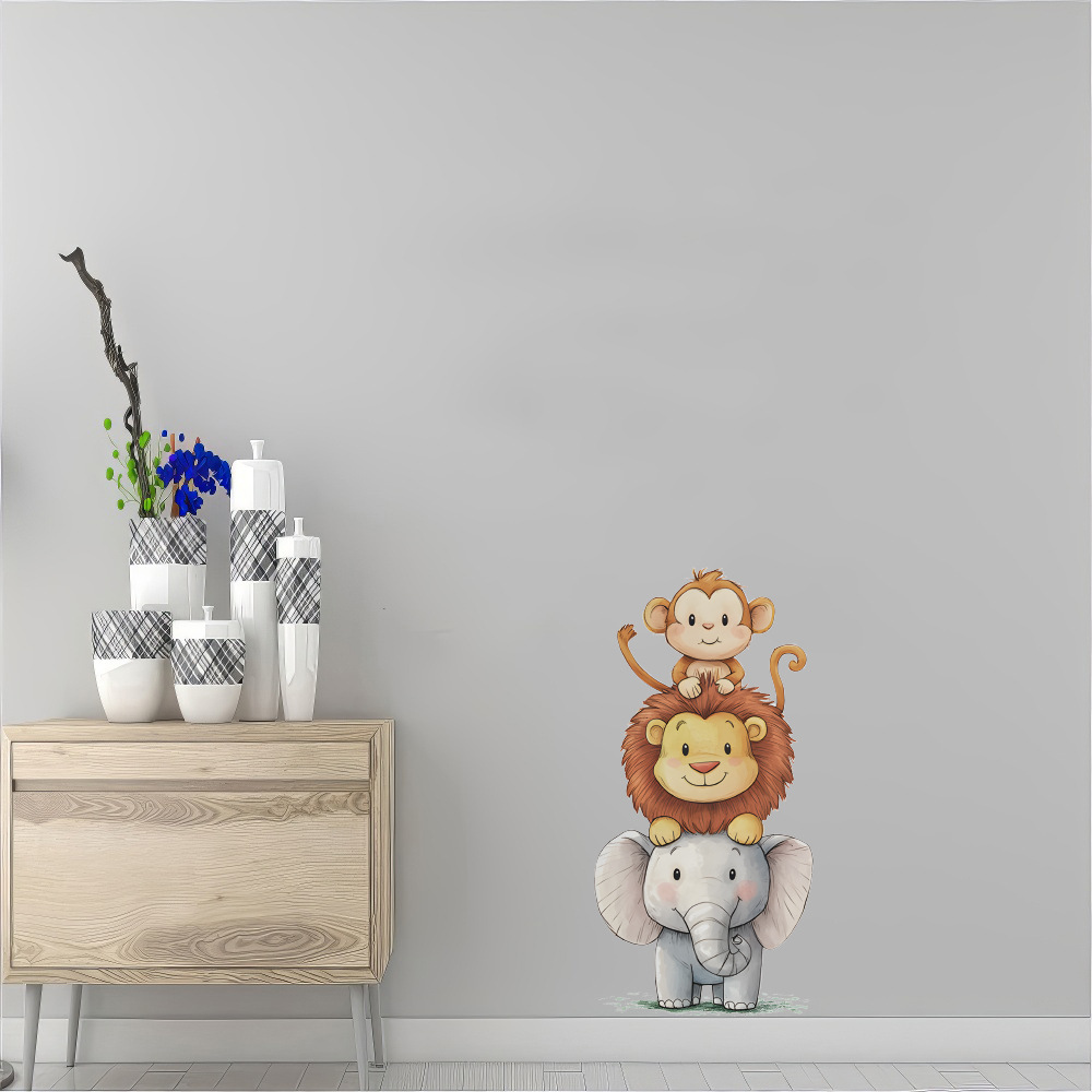 Cute Forest Animals Wall Stick - đánh giá và giá Animals Baby Nursery
