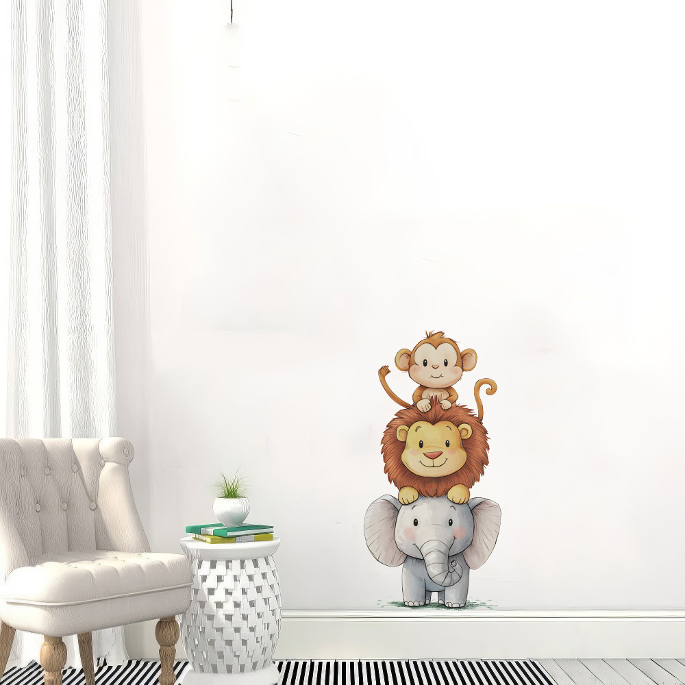 Cute Forest Animals Wall Stick - đánh giá và giá Animals Baby Nursery