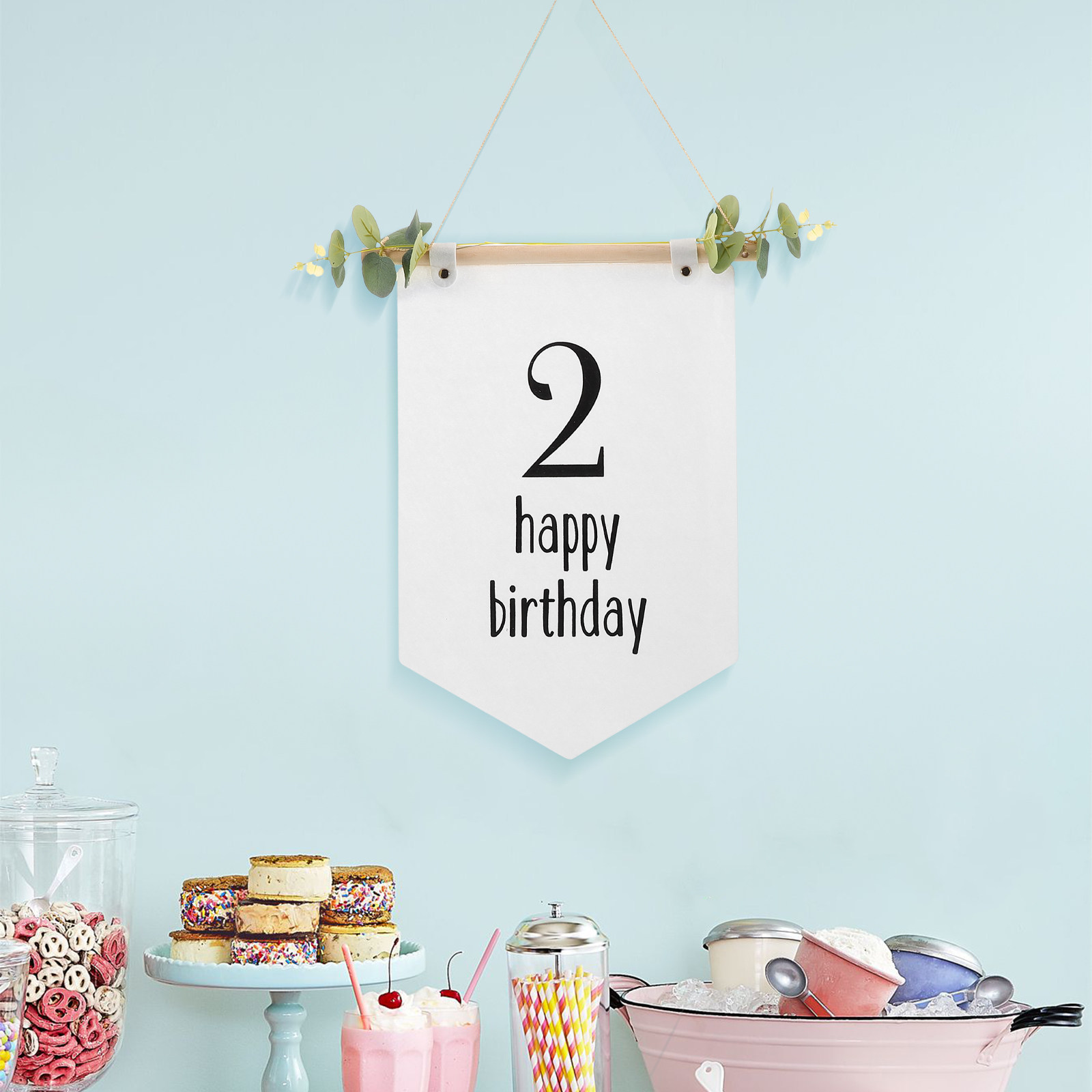 Felt Birthday Banner Baby Show - đánh giá và giá Baby Nursery Themes Boy