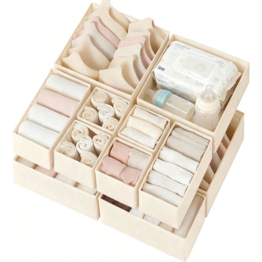 12PCS Set Drawer Organizer Clo - đánh giá và giá Baby Nursery Dresser