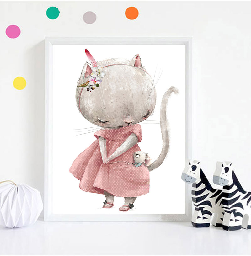 1PC frameless decorative art p - đánh giá và giá Animals Baby Nursery