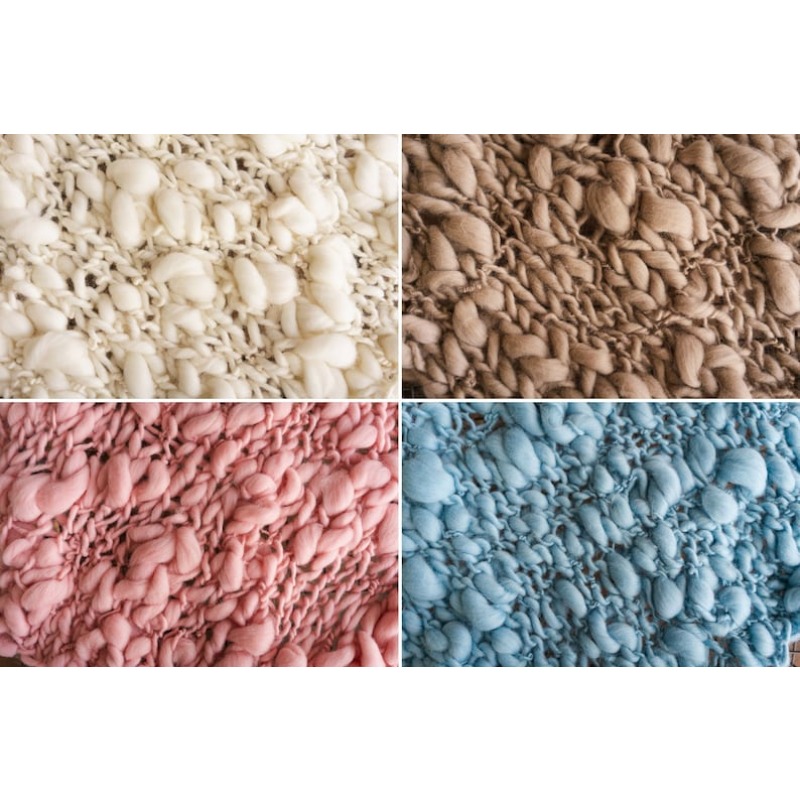 Chunky Knit Merino Baby Blanke - đánh giá và giá Baby Nursery Ideas