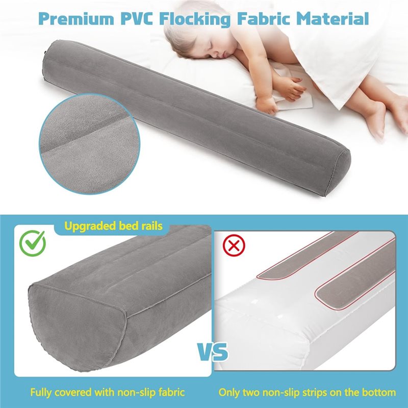 【PARTY  DAY】Portable Inflatabl - đánh giá và giá Bed Rail Toddler