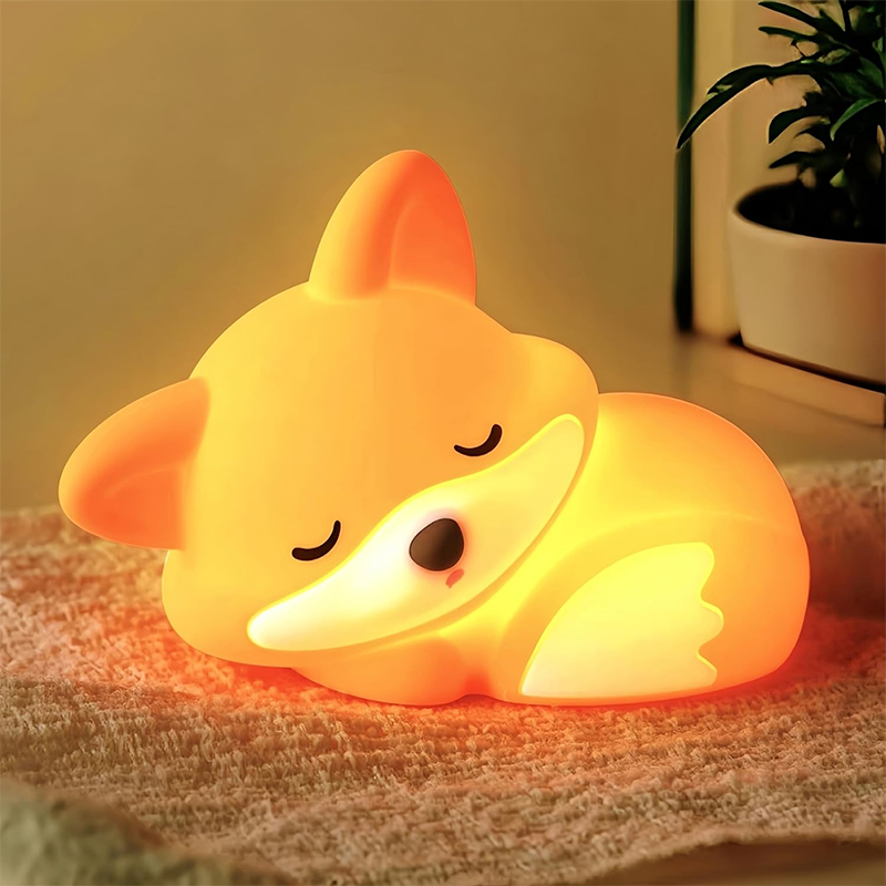 Cute Fox Animal Night Light Si - đánh giá và giá Baby Nursery Equipment