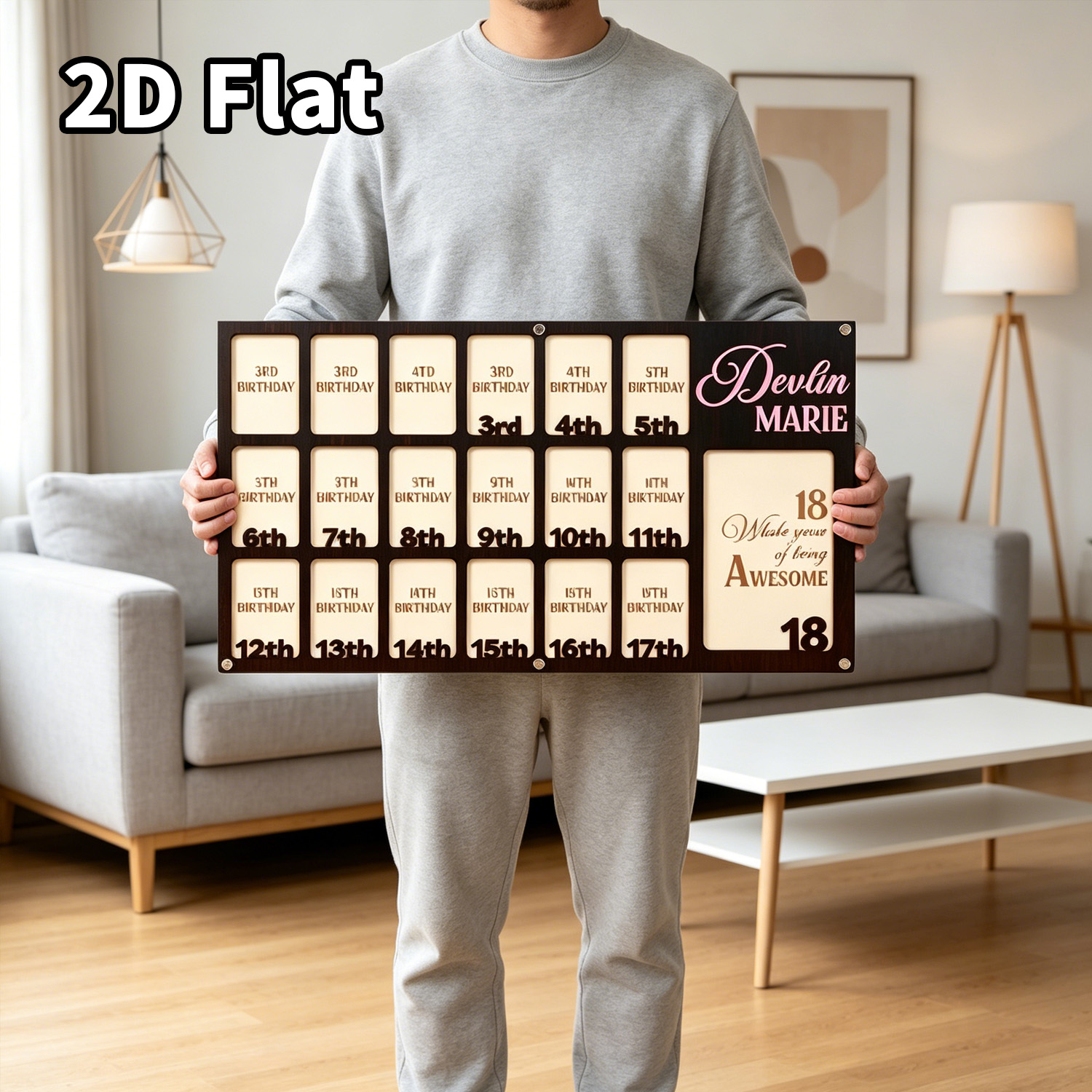 1Pc Custom Grade Photo Frame W - đánh giá và giá Baby Nursery Diy