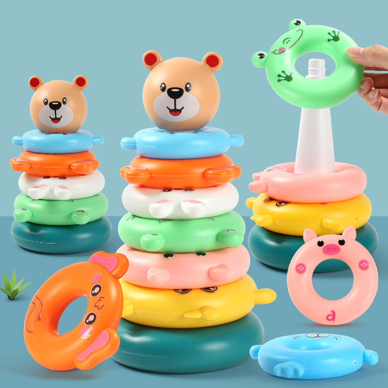 Rainbow Stacking Ring Tower Mo - đánh giá và giá Baby Nursery Table