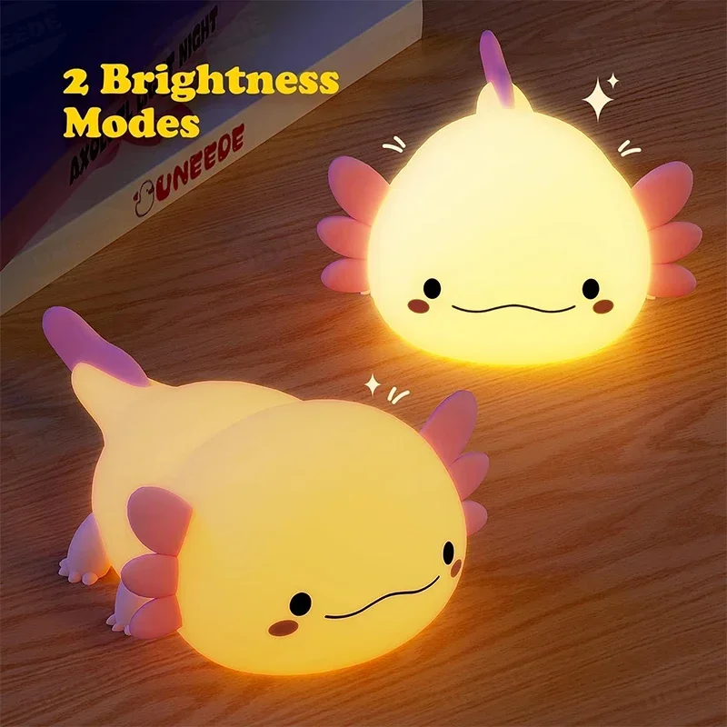 Cute Axolotl Night Light Silic - đánh giá và giá Baby Nursery Equipment