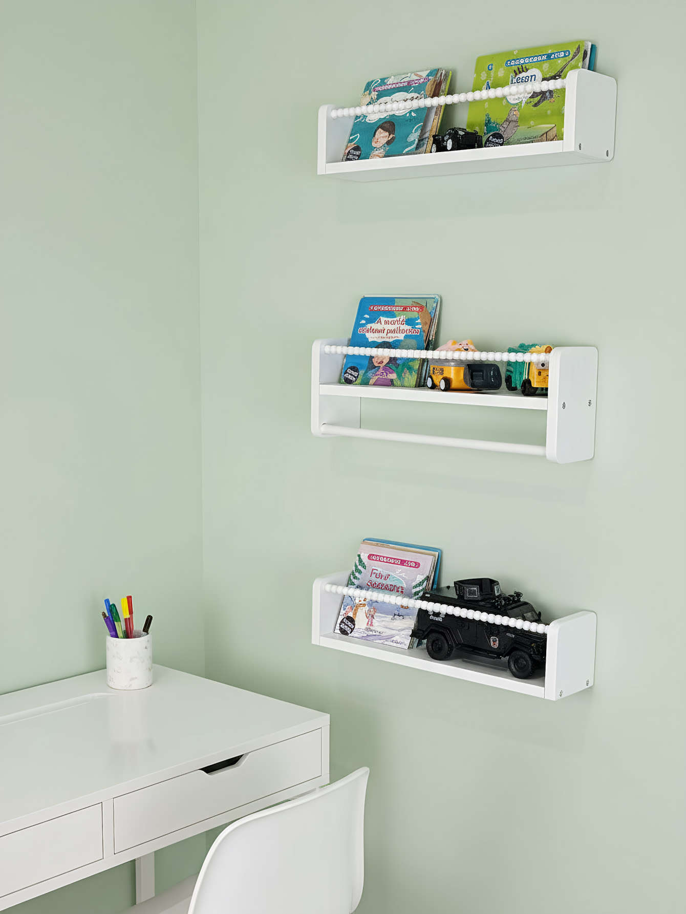 Nursery Book Shelves ,15.7 Inc - đánh giá và giá Baby Nursery Bookcase