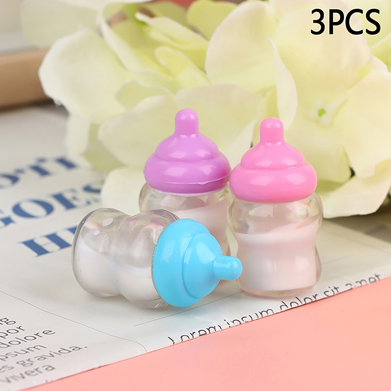 ●3PCS Dollhouse Baby Bottle Ac - đánh giá và giá Baby Nursery Dolls