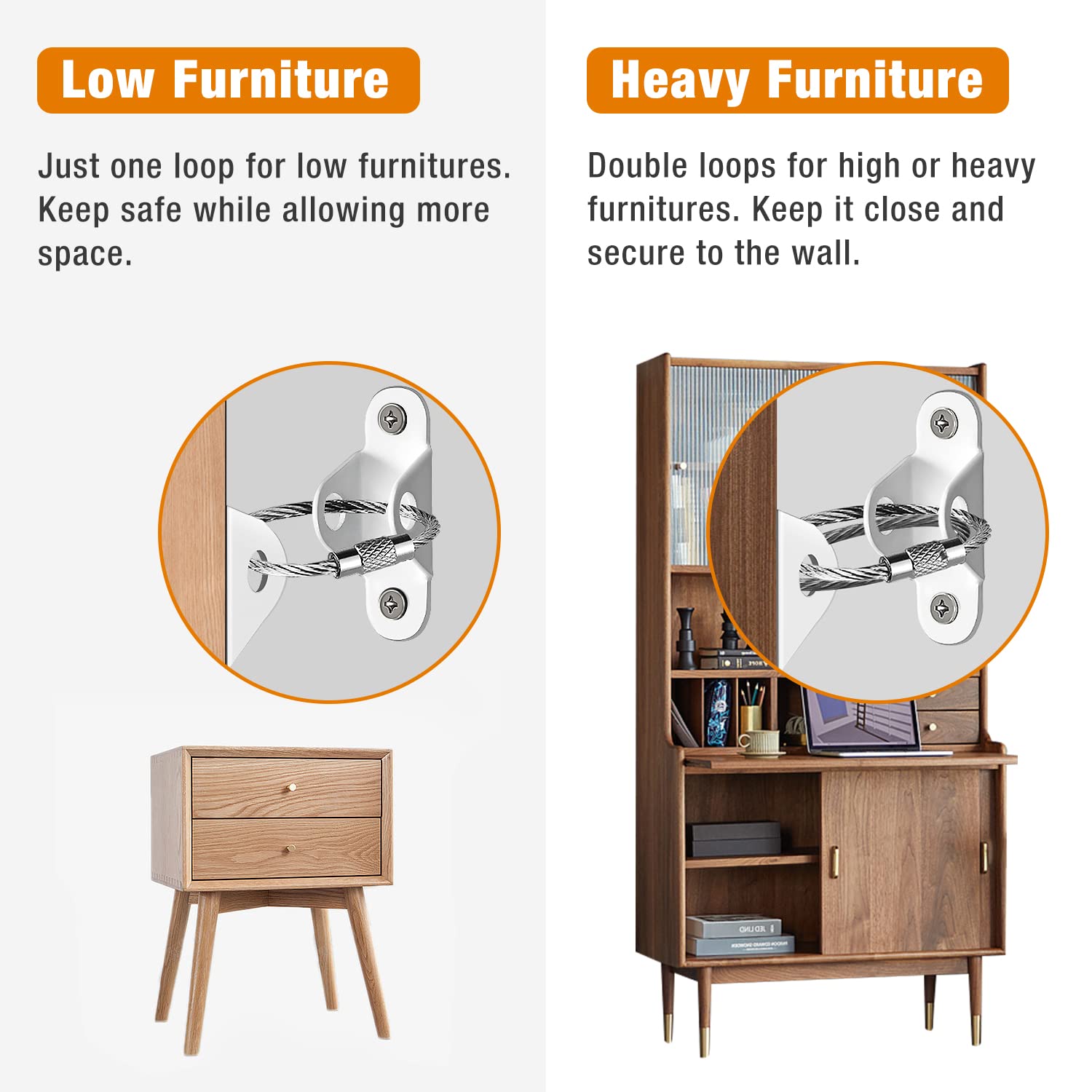 Anti-Baby Tilt Furniture Ancho - đánh giá và giá Baby Nursery Bookcase