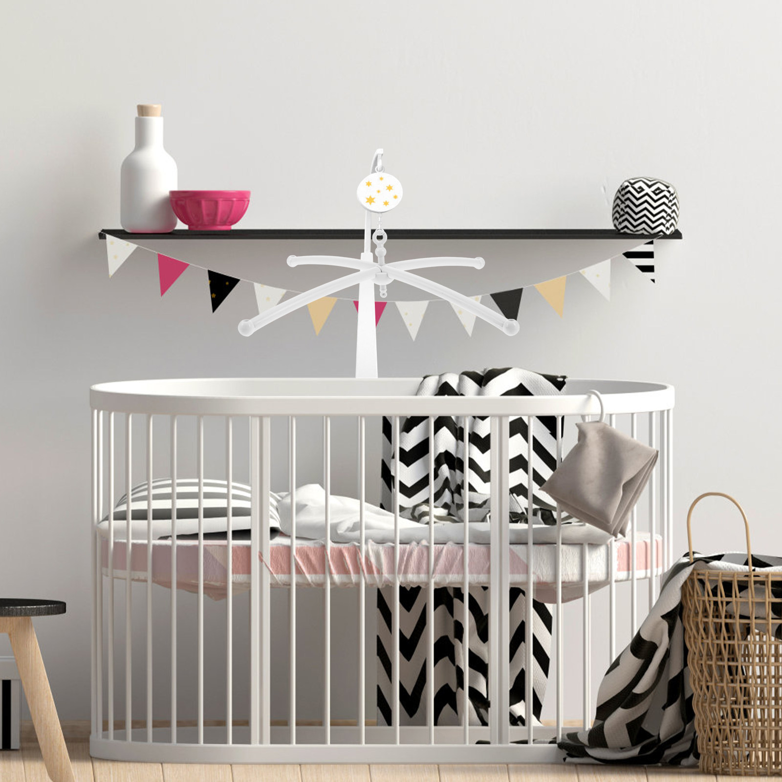 Baby Crib Mobile Cross Musical - đánh giá và giá Baby Nursery Equipment