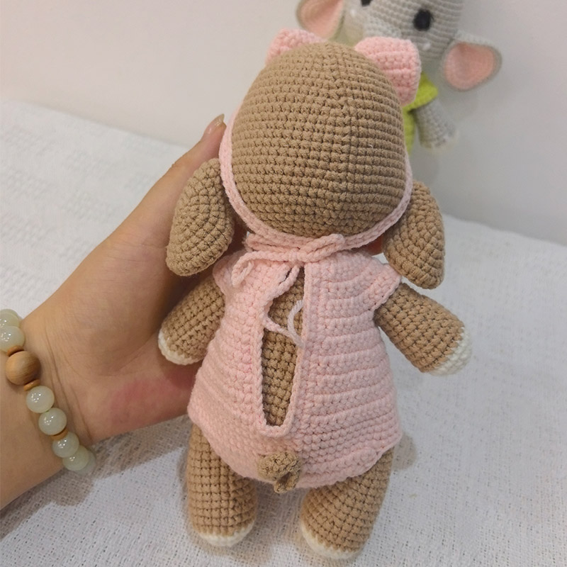Handmade Crochet Elephant Coup - đánh giá và giá Baby Nursery Diy