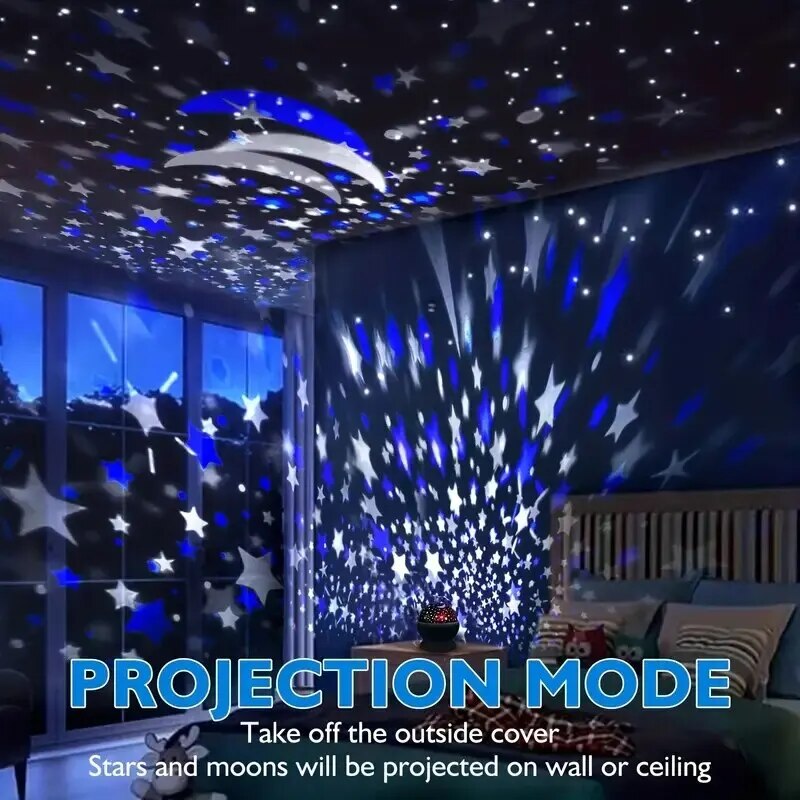 Night Lamp Projector Starry Sk - đánh giá và giá Baby Nursery Equipment