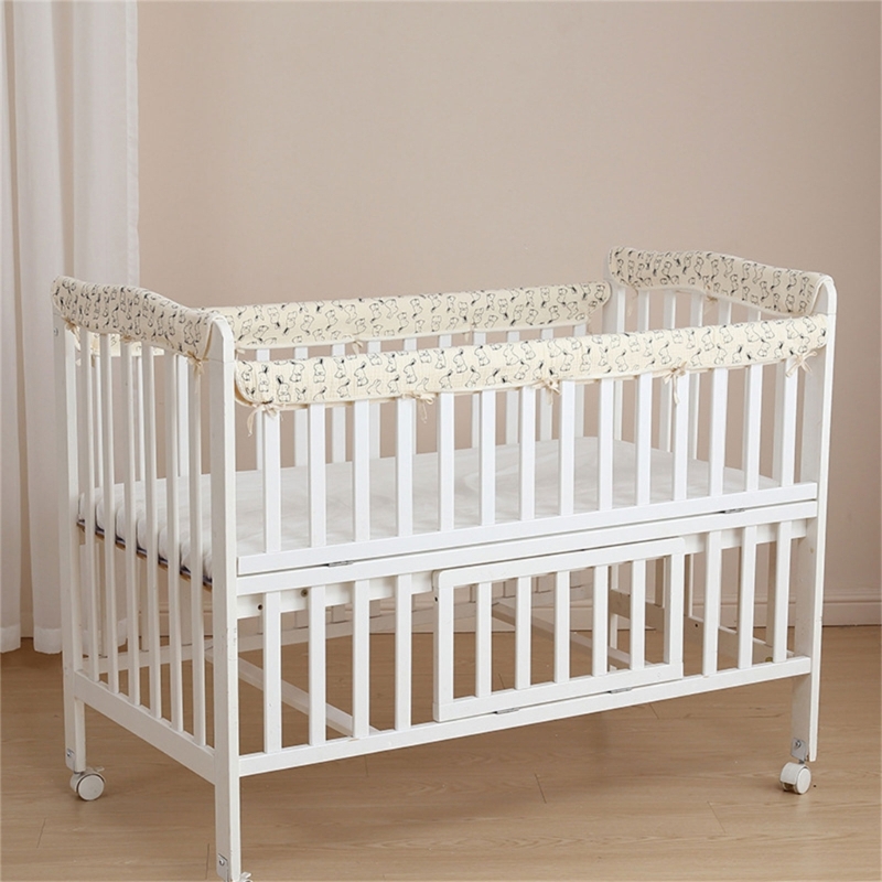 4 PCs Cotton Baby Bed Bumpers  - đánh giá và giá Bed Rail Toddler