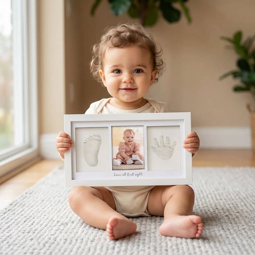 Baby Handprint Footprint Clay  - đánh giá và giá Baby Nursery Sets