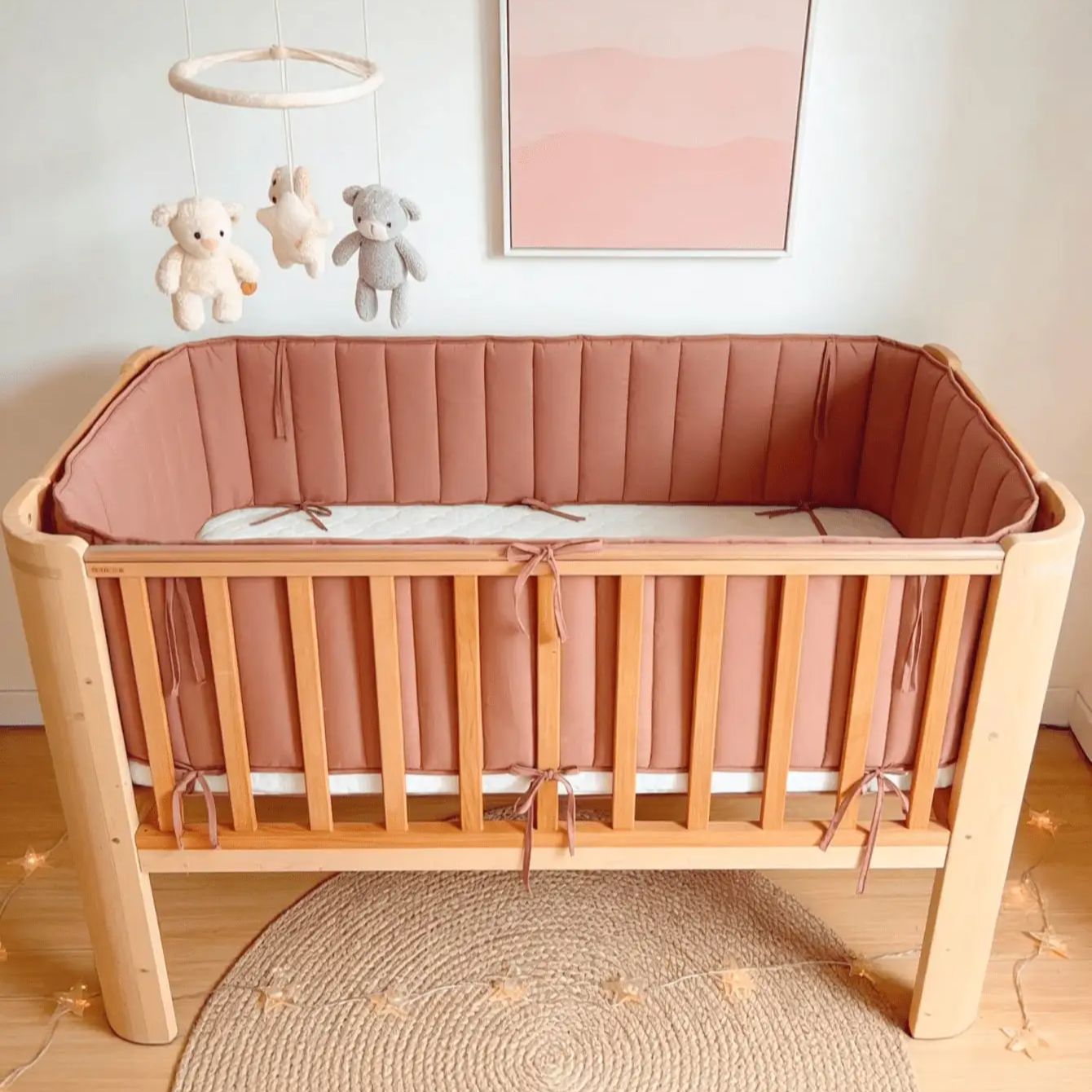 Bumpers In The Crib Baby Bed B - đánh giá và giá Bed Rail Toddler