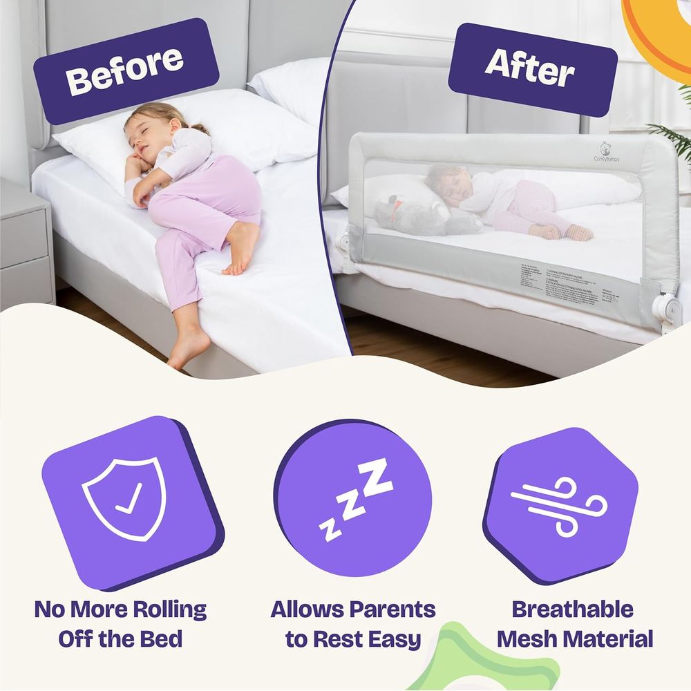 1-Pack Bed Rail Toddlers 55.5  - đánh giá và giá Bed Rail Toddler
