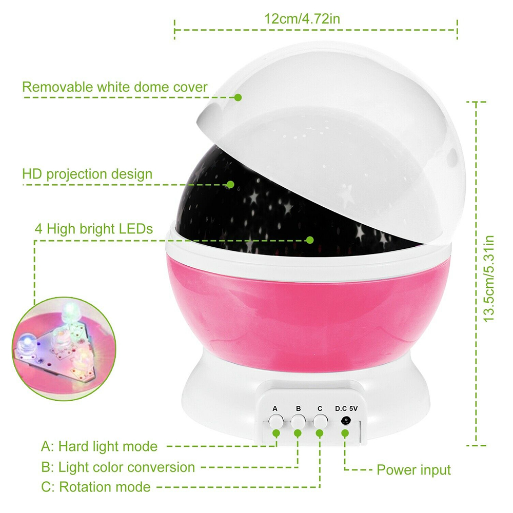 Night Lamp Projector Starry Sk - đánh giá và giá Baby Nursery Equipment