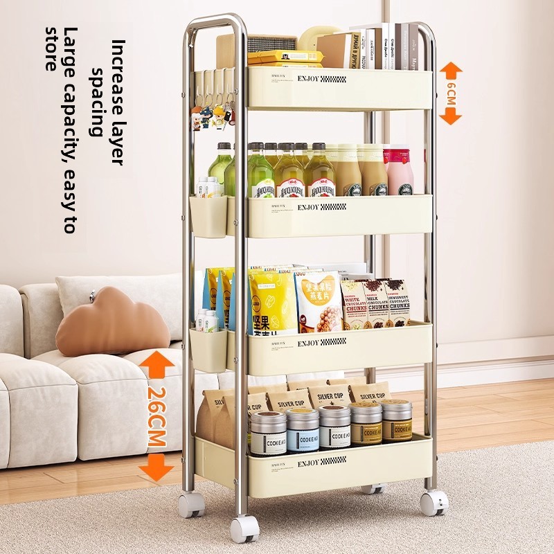 Multifunctional Rolling Cart S - đánh giá và giá Baby Nursery Bookcase