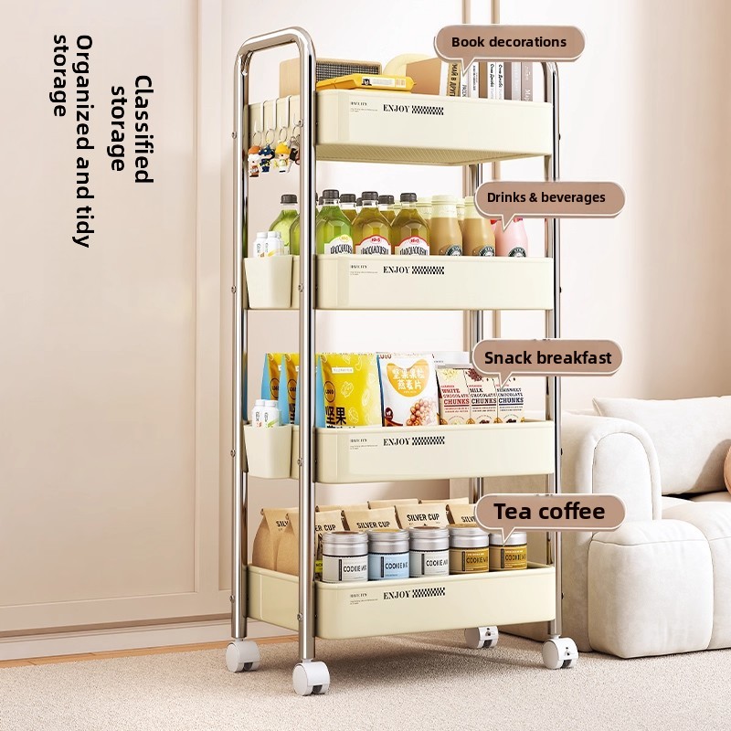 Multifunctional Rolling Cart S - đánh giá và giá Baby Nursery Bookcase
