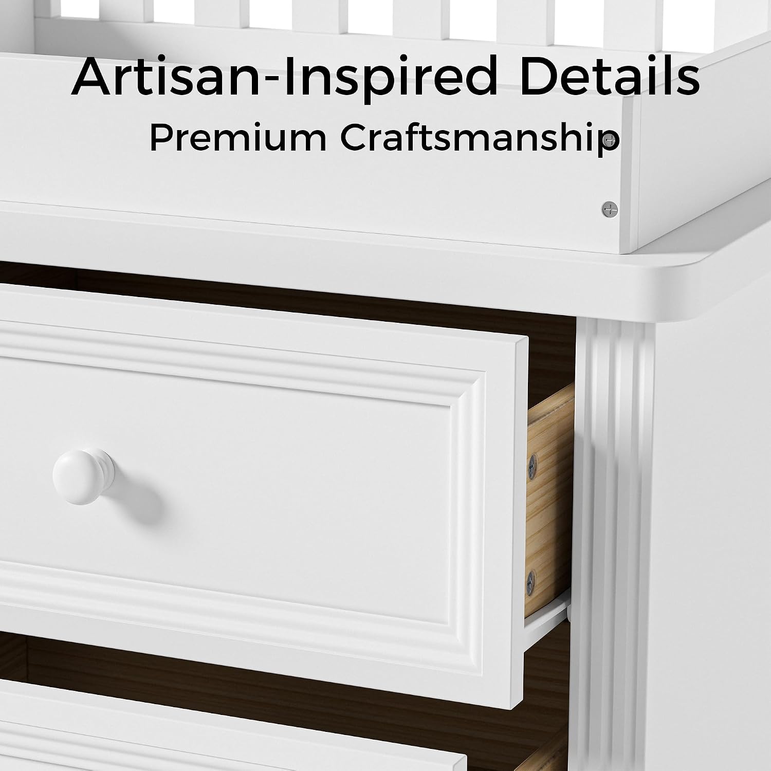 Baby Changing Table Dresser, 1 - đánh giá và giá Baby Nursery Table