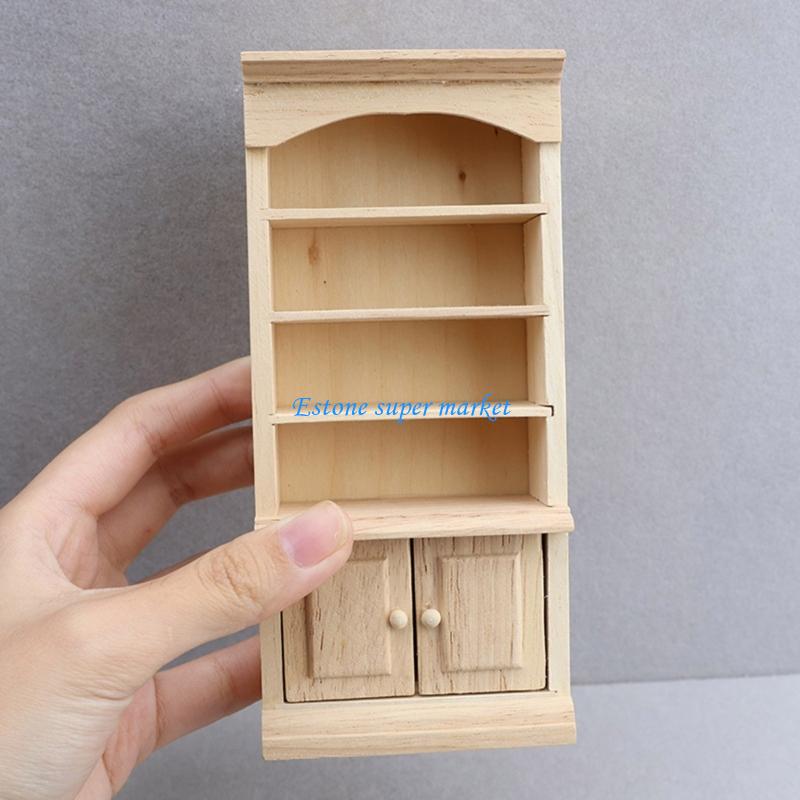 090B Gỗ Tự Nhiên Thu Nhỏ Tủ Tr - đánh giá và giá Baby Nursery Bookcase