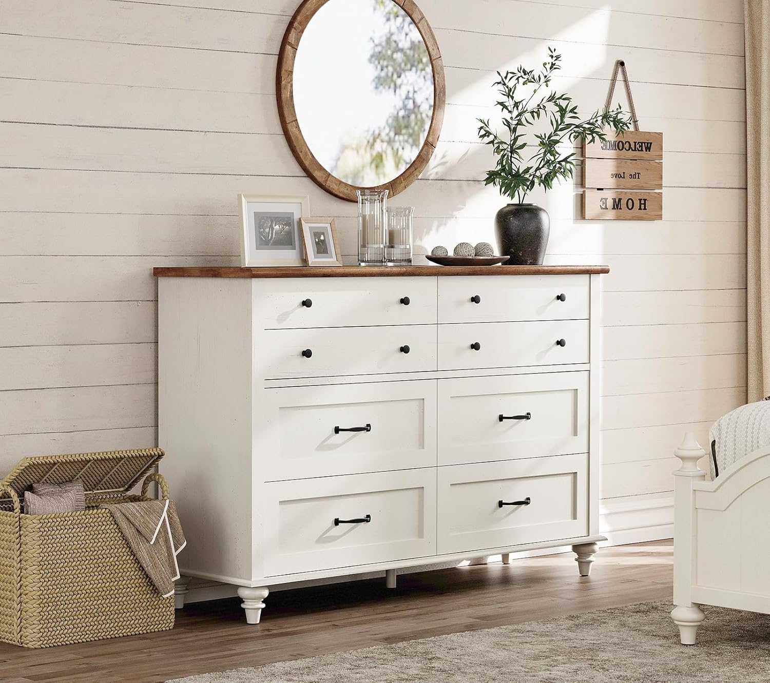 Modern  Kids Dresser with 7 Dr - đánh giá và giá Baby Nursery Dresser