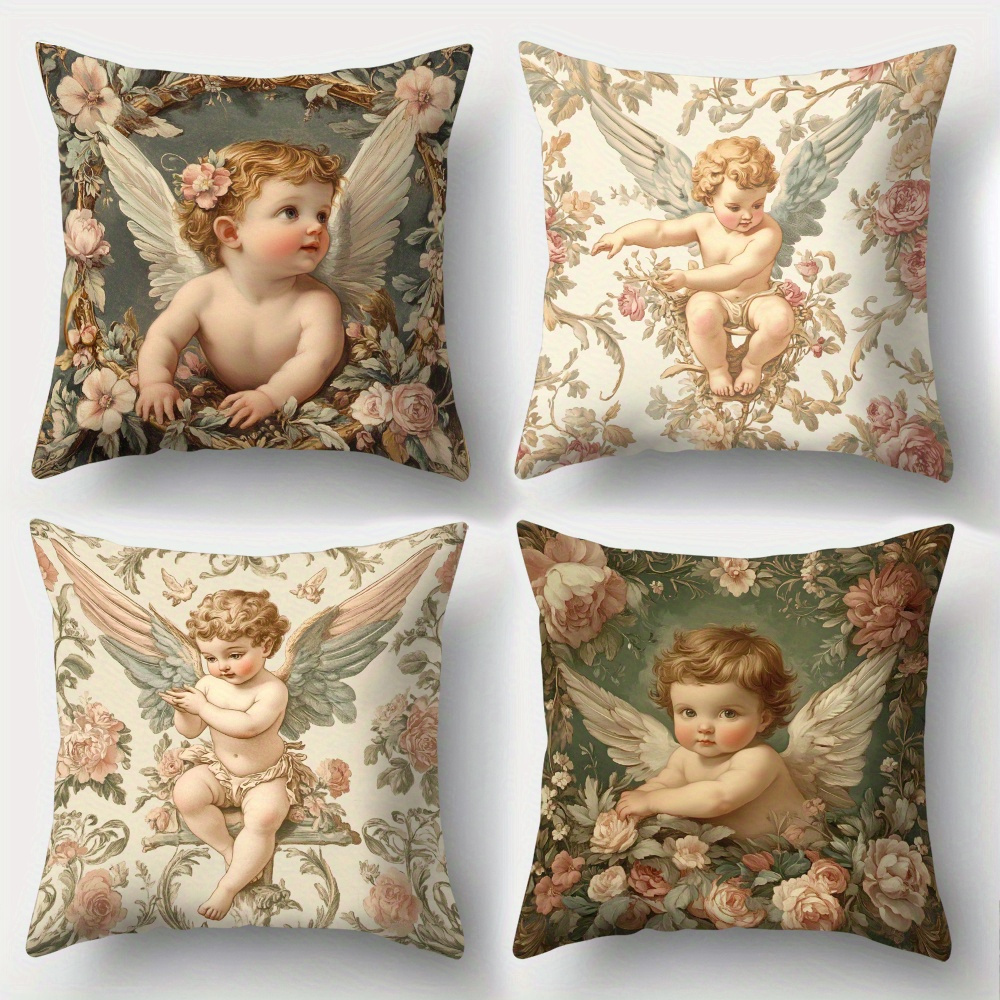 Printed Angel Floral Pillow Co - đánh giá và giá Baby Nursery Sets