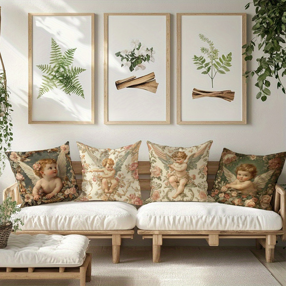 Printed Angel Floral Pillow Co - đánh giá và giá Baby Nursery Sets