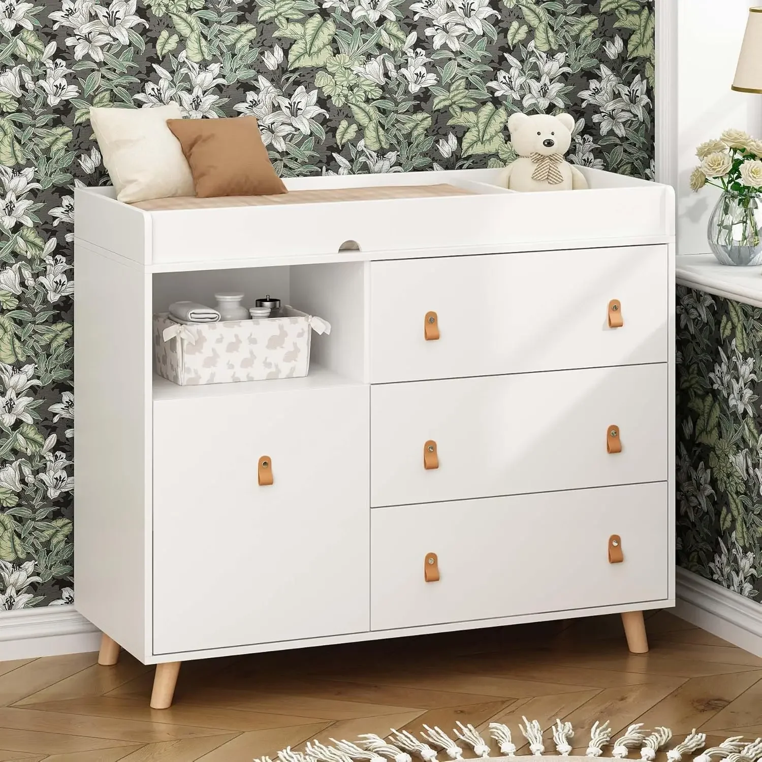 Baby Dresser Changing Table wi - đánh giá và giá Baby Nursery Dresser