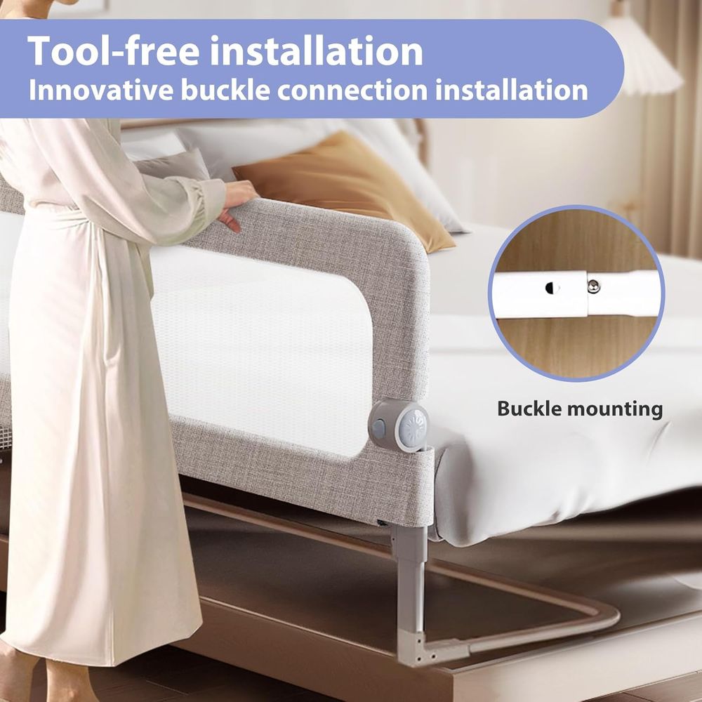 Baby Bed Rails Guard - Toddler - đánh giá và giá Bed Rail Toddler