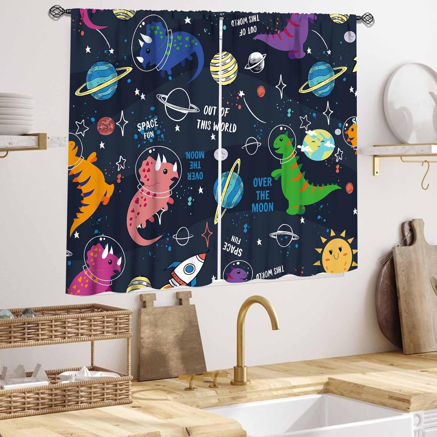 Dinosaur Curtains for Kids Roo - đánh giá và giá Baby Nursery Themes Boy