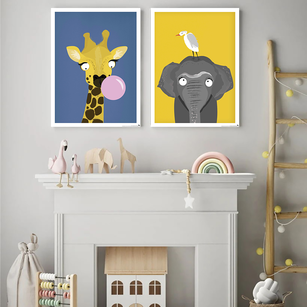 Nursery Poster Africa Animal C - đánh giá và giá Baby Nursery Animal Pictures