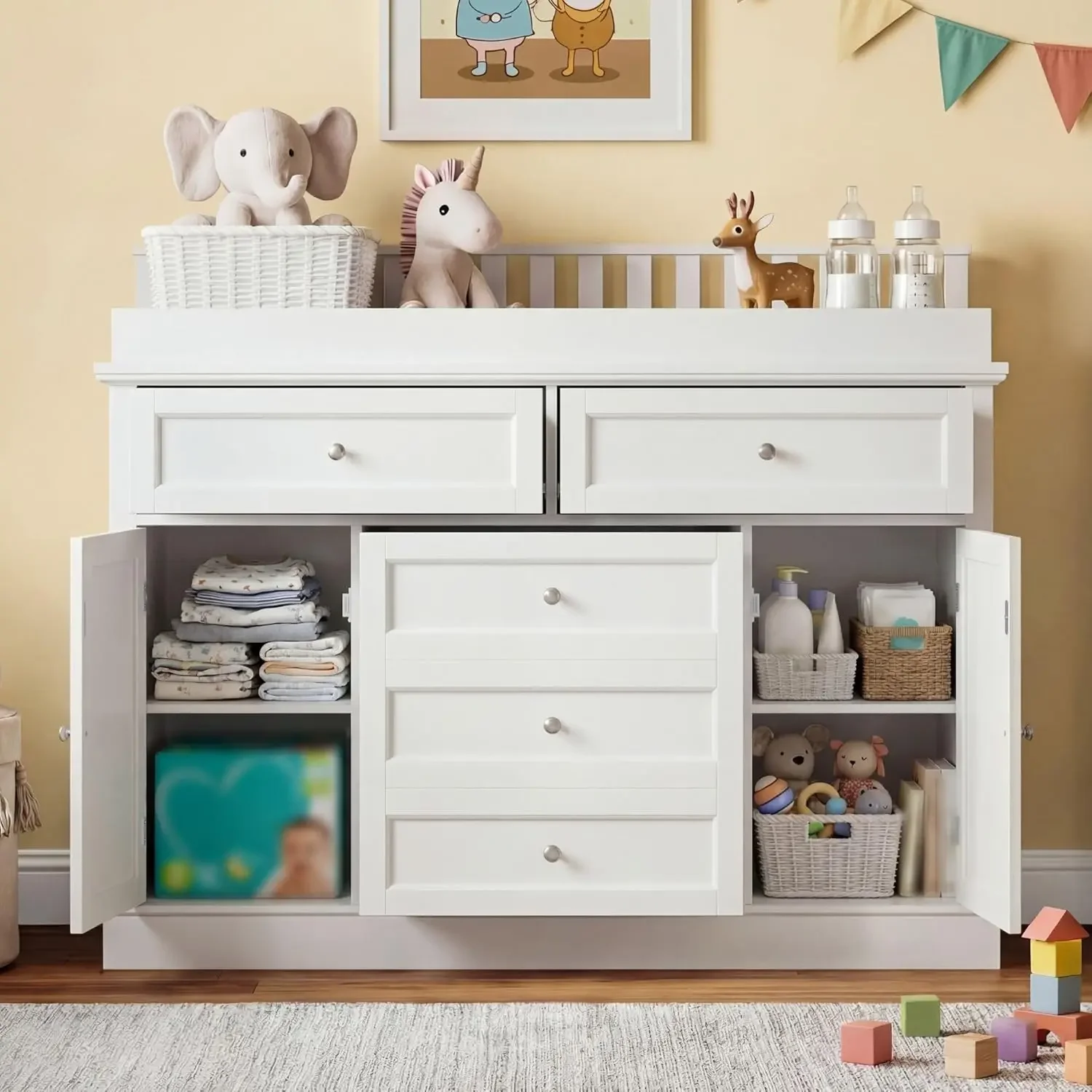 46 Baby Dresser with Changing  - đánh giá và giá Baby Nursery Dresser